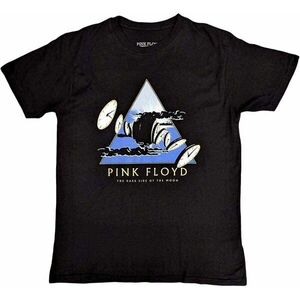 Pink Floyd Tricou Melting Clocks Unisex Black M imagine