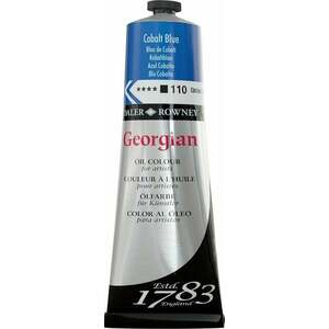 Daler Rowney Georgian Vopsea cu ulei Albastru cobalt 225 ml 1 buc imagine