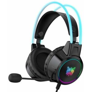 Onikuma X15 PRO Double-Head Beam RGB Wired Gaming Headset Negru căşti PC imagine