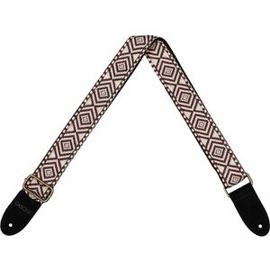 Cascha CUS-JW6 Jacquard Curea pentru ukulele Ethnic Brown & White imagine