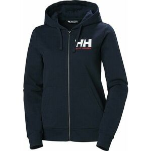 Helly Hansen Women's HH Logo Full Zip Hoodie 2.0 Hanorac cu gluga Navy M imagine