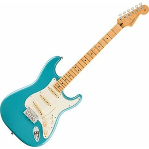 Fender Player II Series Stratocaster MN Aquatone Blue Chitară electrică imagine