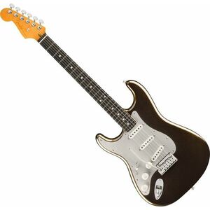 Fender American Ultra II Stratocaster LH EB Texas Tea Chitară electrică imagine