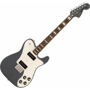 Fender Chris Shiflett Cleaver Telecaster Deluxe RW Charcoal Frost Metallic Chitară electrică imagine