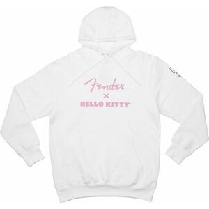 Fender Hoodie Hello Kitty SL Logo White S imagine