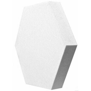 Mega Acoustic HexaPET 5 cm White Panou absorbant din spumă imagine