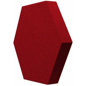 Mega Acoustic HexaPET 5 cm Roșu închis Panou absorbant din spumă imagine