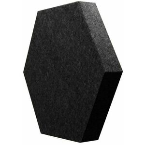 Mega Acoustic HexaPET 5 cm Black Panou absorbant din spumă imagine