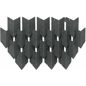 Mega Acoustic DART-PET 12 Pieces Dark Gray Panou absorbant din spumă imagine