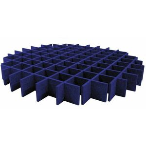 Mega Acoustic AcouCloud PET 9 cm Albastru Navy Panou absorbant din spumă imagine