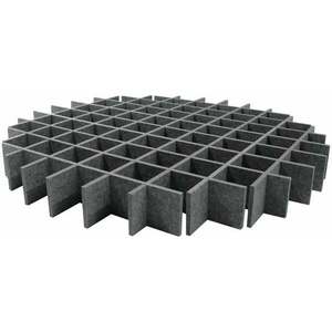 Mega Acoustic AcouCloud PET 9 cm Dark Gray Panou absorbant din spumă imagine