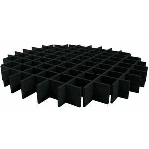 Mega Acoustic AcouCloud PET 9 cm Black Panou absorbant din spumă imagine