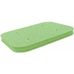 Mega Acoustic AcouCloud Flat PET 7 cm Verde Panou absorbant din spumă imagine