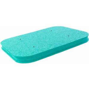 Mega Acoustic AcouCloud Flat PET 7 cm Turquoise Panou absorbant din spumă imagine