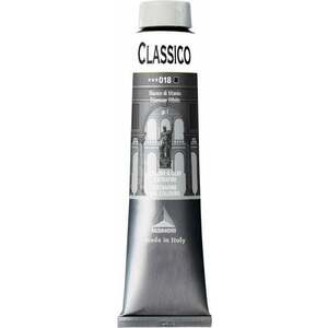 Maimeri Classico Vopsea cu ulei Alb Titanium 200 ml 1 buc imagine