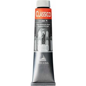 Maimeri Classico Vopsea cu ulei Permanent Red Light 200 ml 1 buc imagine