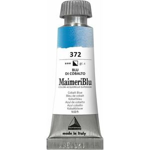 Maimeri Blu Vopsea acuarela Cobalt Blue 372 12 ml 1 buc imagine