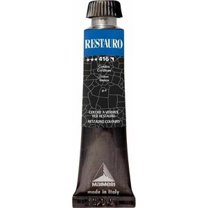 Maimeri Varnish Restauro Vopsea de restaurare Cerulean 416 20 ml 1 buc imagine