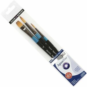 Daler Rowney Aquafine Set pensule 3 buc imagine