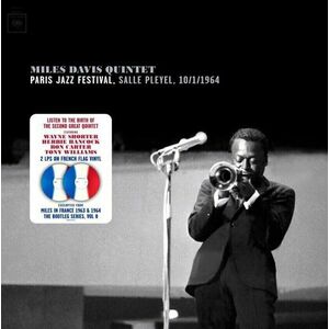 Miles Davis - Paris Jazz Festival, Salle Pleyel 10/1/1964 (Blue, White & Red Coloured) (2 LP) imagine