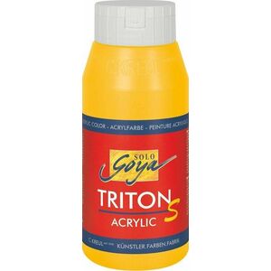 Kreul Triton S Vopsea acrilică Maize Yellow 750 ml 1 buc imagine