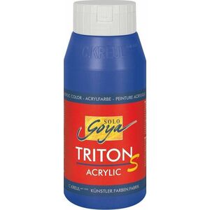 Kreul Triton S Vopsea acrilică Ultramarine Blue 750 ml 1 buc imagine