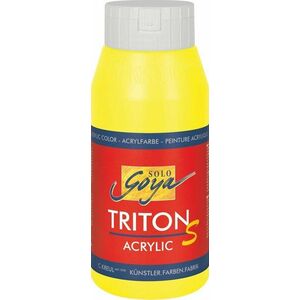 Kreul Triton S Vopsea acrilică Citron 750 ml 1 buc imagine