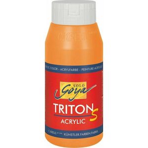 Kreul Triton S Vopsea acrilică Genuine Orange 750 ml 1 buc imagine