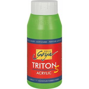 Kreul Triton S Vopsea acrilică Yellowish Green 750 ml 1 buc imagine