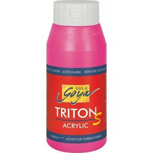 Kreul Triton S Vopsea acrilică Violet Red 750 ml 1 buc imagine