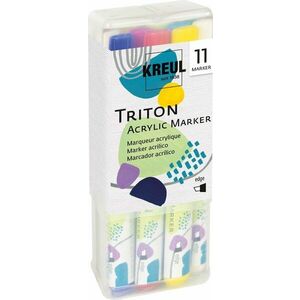 Kreul Triton Set markere textile 1 - 4 mm 11 buc imagine