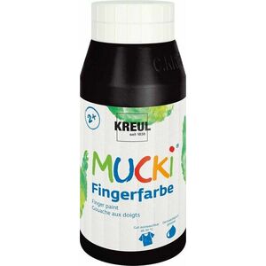 Kreul 23212 Pictura cu degetul Black 750 ml 1 buc imagine