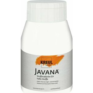 Kreul Javana Vopsea de material White 500 ml 1 buc imagine