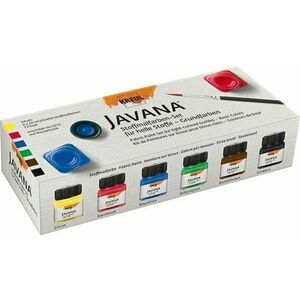 Kreul Javana Un set de culori pentru textile Basic Colours 6 x 20 ml imagine