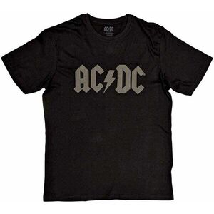 AC/DC Tricou Logo Hi-Build Unisex Black 2XL imagine