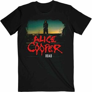 Alice Cooper Tricou Back Road Unisex Black XL imagine