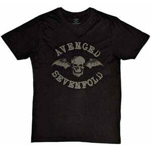 Avenged Sevenfold Tricou Classic Deathbat Unisex Black 2XL imagine