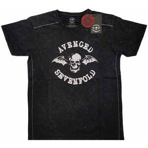 Avenged Sevenfold Tricou Logo Unisex Black 2XL imagine