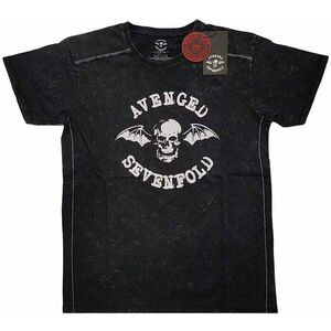 Avenged Sevenfold Tricou Logo Unisex Black S imagine