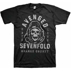 Avenged Sevenfold Tricou So Grim Orange County Unisex Black XL imagine