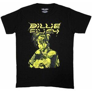 Billie Eilish Tricou Illustration Unisex Black 2XL imagine