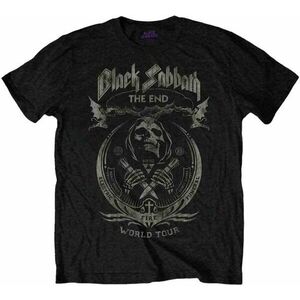 Black Sabbath Tricou The End Mushroom Cloud Unisex Black S imagine