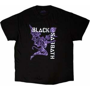 Black Sabbath Tricou Retro Henry Unisex Black XL imagine