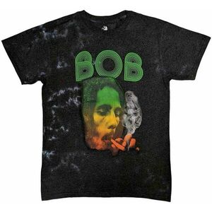 Bob Marley Tricou Smoke Gradient Unisex Dip-Dye on Grey 2XL imagine