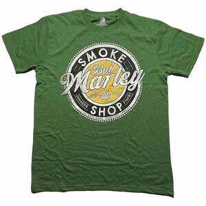 Bob Marley Tricou Smoke Shop Unisex Verde 2XL imagine