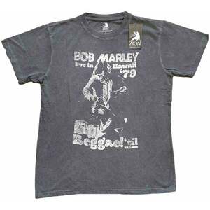 Bob Marley Tricou Hawaii Unisex Gri cărbune 2XL imagine