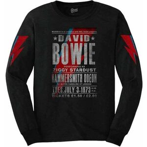 David Bowie Tricou Hammersmith Odeon Unisex Black 2XL imagine