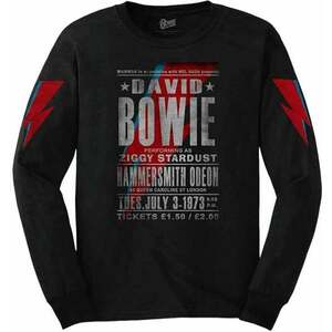 David Bowie Tricou Hammersmith Odeon Unisex Black XL imagine