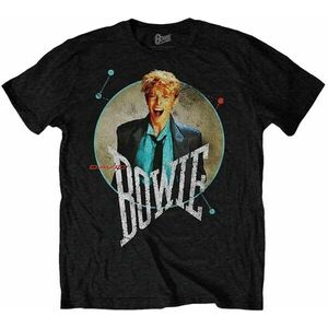 David Bowie Tricou Circle Scream Unisex Black 2XL imagine