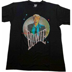 David Bowie Tricou Vintage '83 Unisex Black 2XL imagine